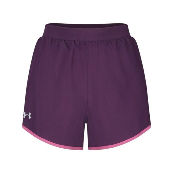 Under Armour Women's UA Fly-By 2.0 Printed Shorts Size XL - Picture 1 of 12